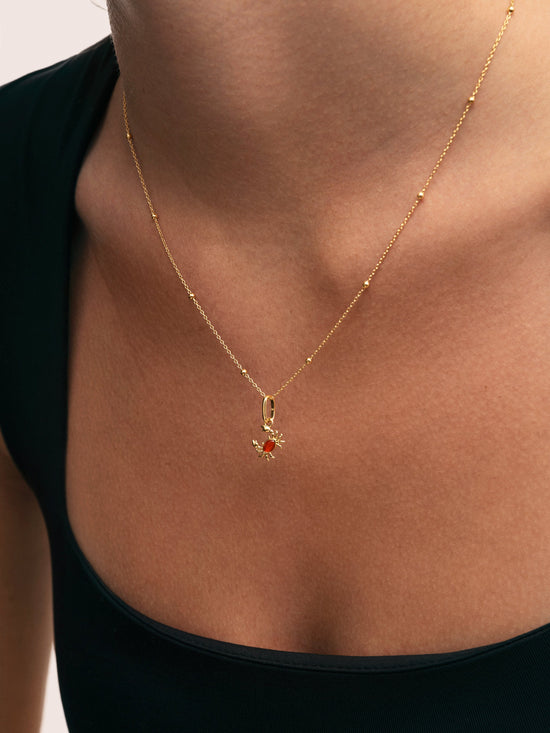 Charm Cangrejo Baño Oro