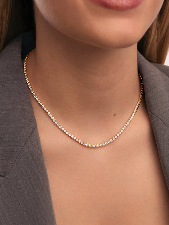 Collar Aurora Baño Oro