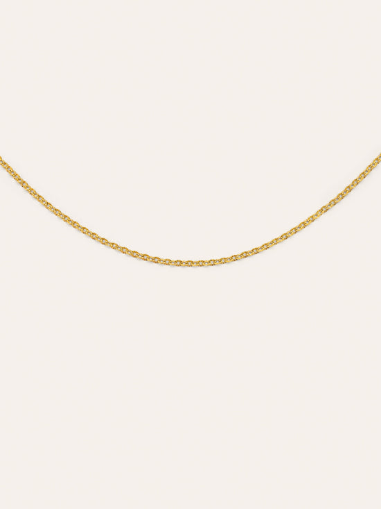 Collar Celestia Acero Baño Oro