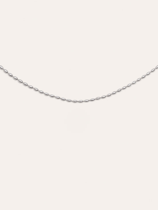 Collar Serpentine Acero