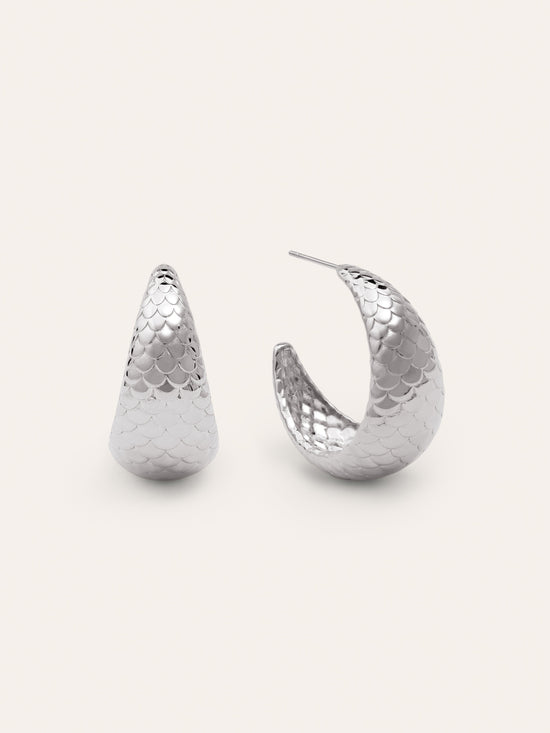 Pendientes Aro Mermaid Acero