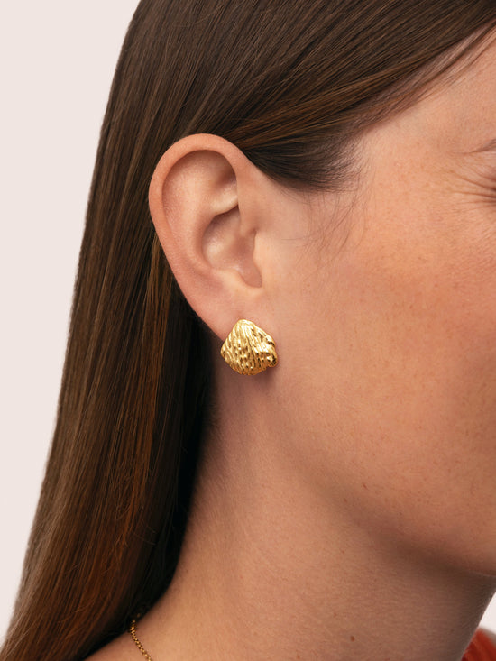 Pendientes Maris Acero Baño Oro